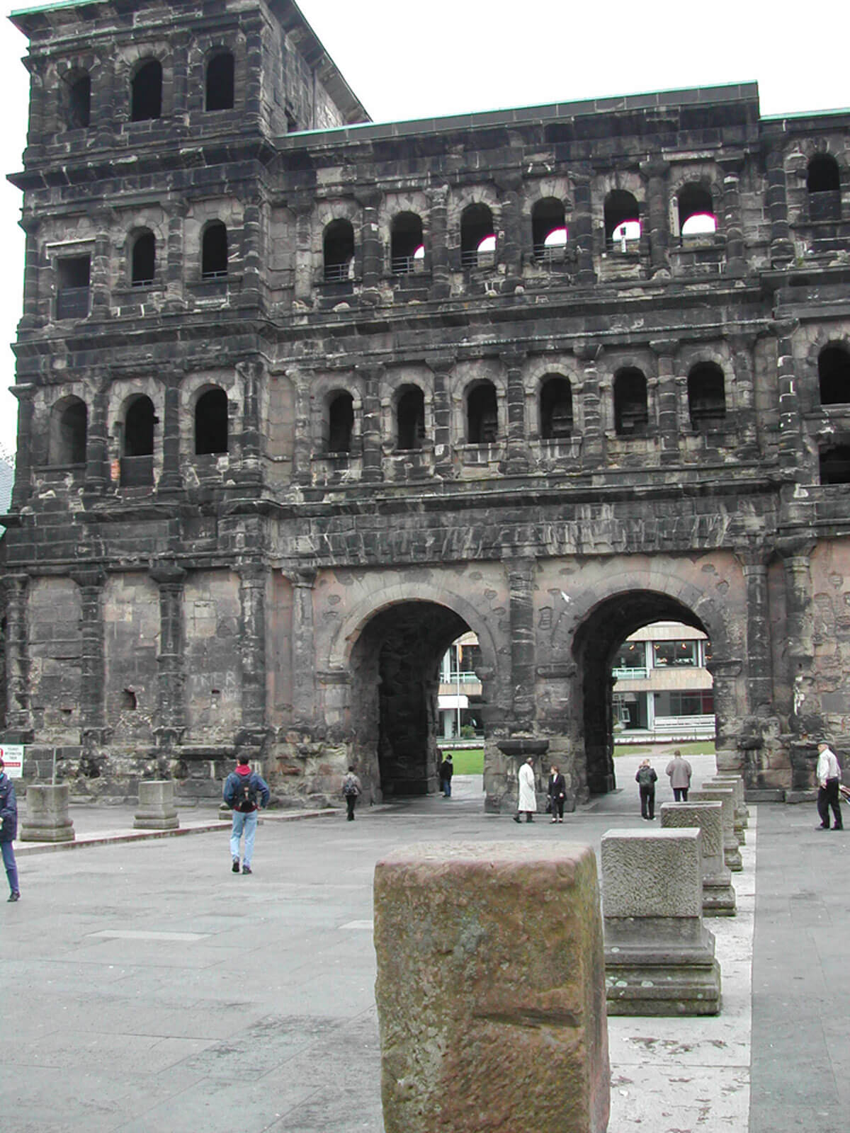 Photo of Porta Nigra in Trier, Germany.
