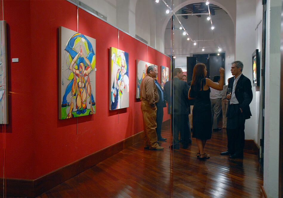 Michael J. Korber Exhibition in Old San Juan, Puerto Rico - Obra Galeria Alegria